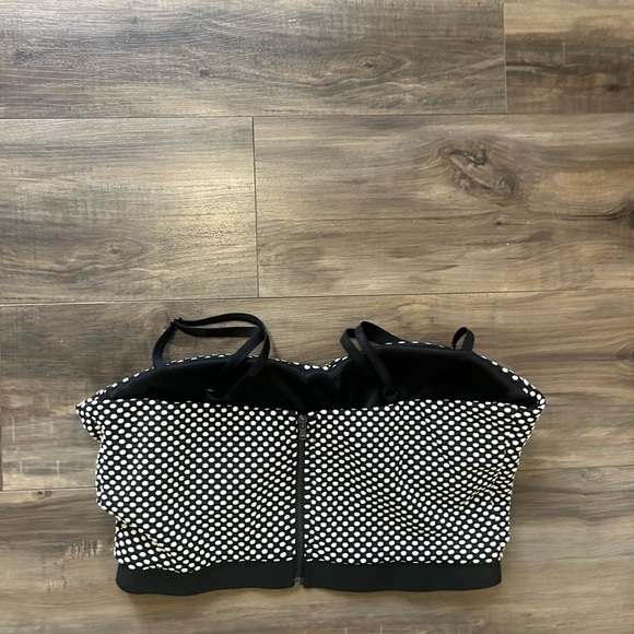 💗Women’s Bustier Polka Dot Corset Top - Picture 2 of 4